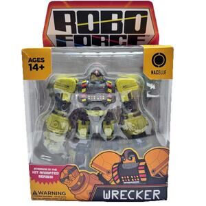 Robo Force Wrecker The Demolisher Action Figure 2024 Nacelle Toys NEW